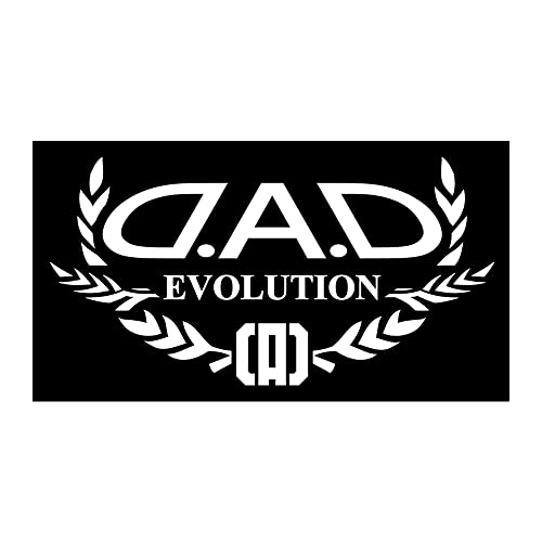 

ГАЛСОН ПАПА [Наклейка модели автомобиля] Эволюция (белый) ST112-09 НАКЛЕЙКА D.A.D AUTO MODEL