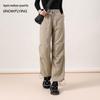 SNOWFLYING Warm Down Straight-Leg Cargo Pants
