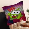 Cartoon oOm cute nNomm Pillow Gifts Home Office Furnishings Bedroom Sofa Car Cushion Cover case xcm
