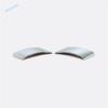 ABS Chrome / Carbon Fiber Auto Front Window Pillar A Decor Sequ Cover Trim For TOYOTA RAV4 RAV 4 XA50  - 2024 Accessories