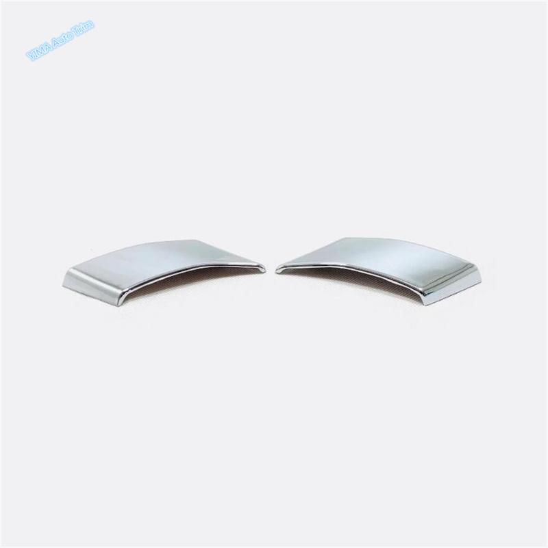 ABS Chrome / Carbon Fiber Auto Front Window Pillar A Decor Sequ Cover Trim For TOYOTA RAV4 RAV 4 XA50 - 2024 Accessories