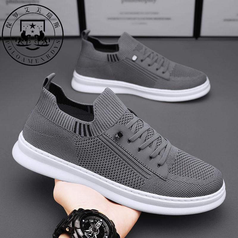 Sneakers Lightweight Man Shoe Tennis Mesh Black Casual Shoes For Men  Trend Retro Common High Quality Offer New In Delivery