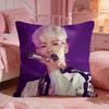 TTOPs Singer Hot Music Cushion Cover Premium Comfort Reversible Pillow Cove Two In One Design For Any Room  Car Interior