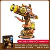 797PCS Steampunk Mechanical Telescope Building Blocks Set, Desktop Ornament, Educational Assembly Toy, Kids Birthday Toy Gift