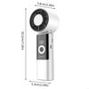 Digital Display Mini Electric Fan Adjustable Powerful Turbos Fan Portable Handheld Fan  Indoor Use