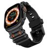 Silicone Strap For Apple Watch Ultra 2 Band 49mm Rugged metal+rubber Bracelet iWatch Series 10 9 6 3 7 8 SE 44mm 45mm 46mm bands