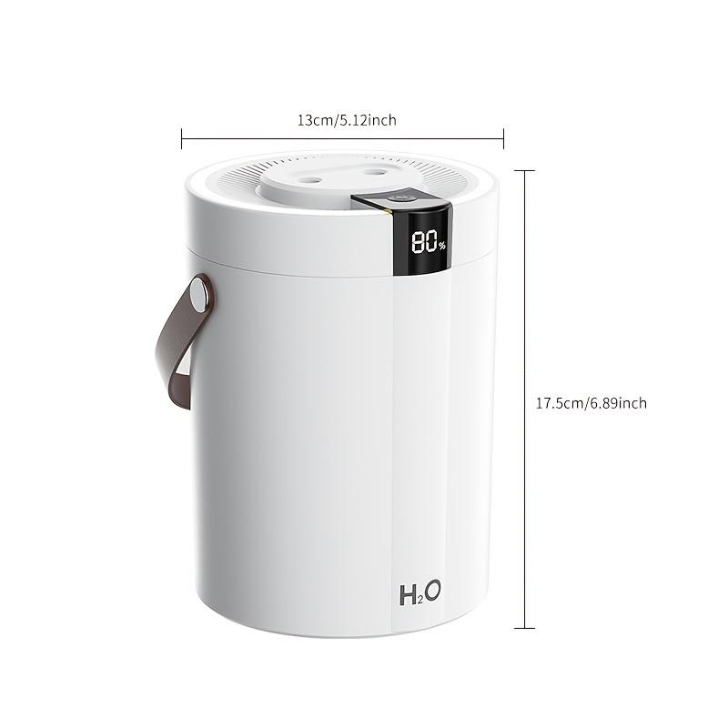 1.5L Dual-Mist Spray Humidifier Wireless Quiet Portable Air Humidifier with Night Light Suitable for Home,office, Desktop Use