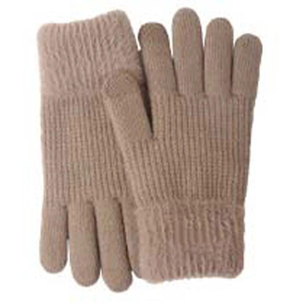 Thickened Winter Gloves Anti-cold Mittens Plush Knitted Gloves Gifts