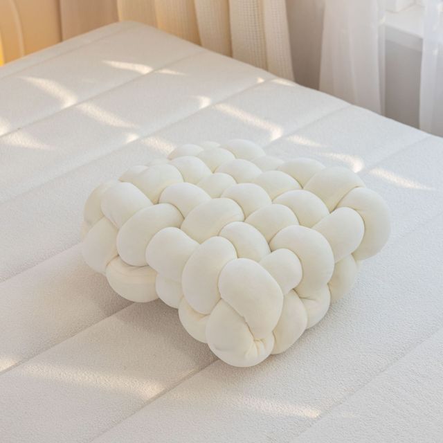 

Ins завязанная вручную подушка, подушка для дивана, татами, окно, пердежная подушка, офисная подушка для сидячего стула, автомобильная подушка, диванная подушка 30x33x12cm