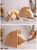 Solid Wood Arched Coffee Filter Paper Rack - V60 Holder