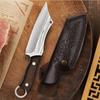 Handmade Chef Butcher Knife Forged Boning Kitchen Knife Stainless Steel Wooden Handle Cleaver Meat Cooking Knives