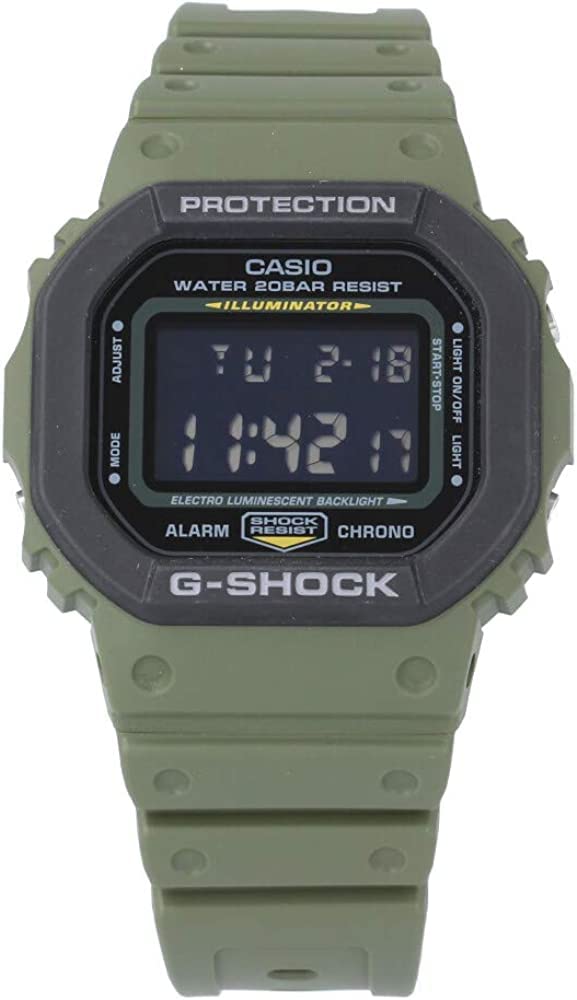 

CASIO Casio G-SHOCK DW-5610SU-3 Watch Men s Digital Utility Color Military Khaki Limited Waterproof [Parallel Import]