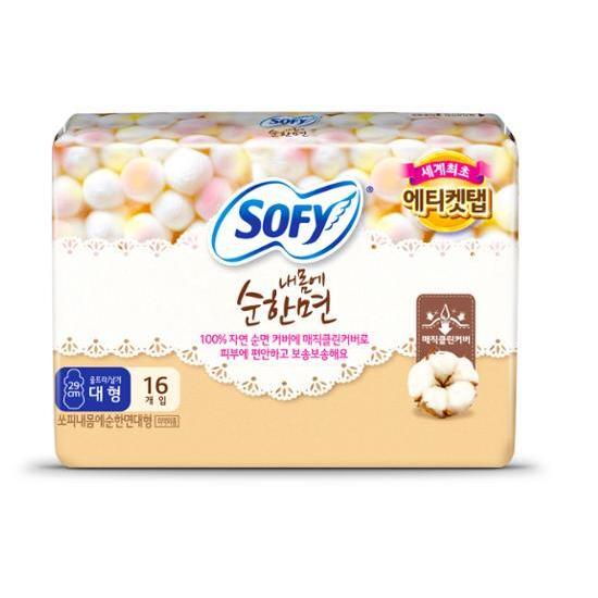 

Выберите 2 вида мягкой лапши Sofy Body Fit My Body (Средний 18P / Большой 16P) Large 16P