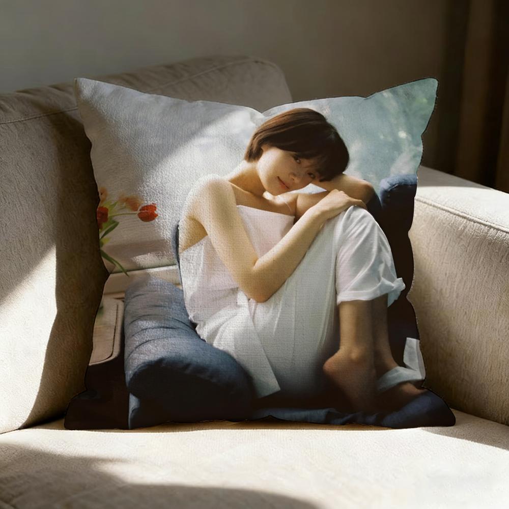 Park G-Gyu-Young Singer Pillow Case Pillowcase, Double-Sided Printed, Sofa Cushion, Bedroom Headboard Pillow