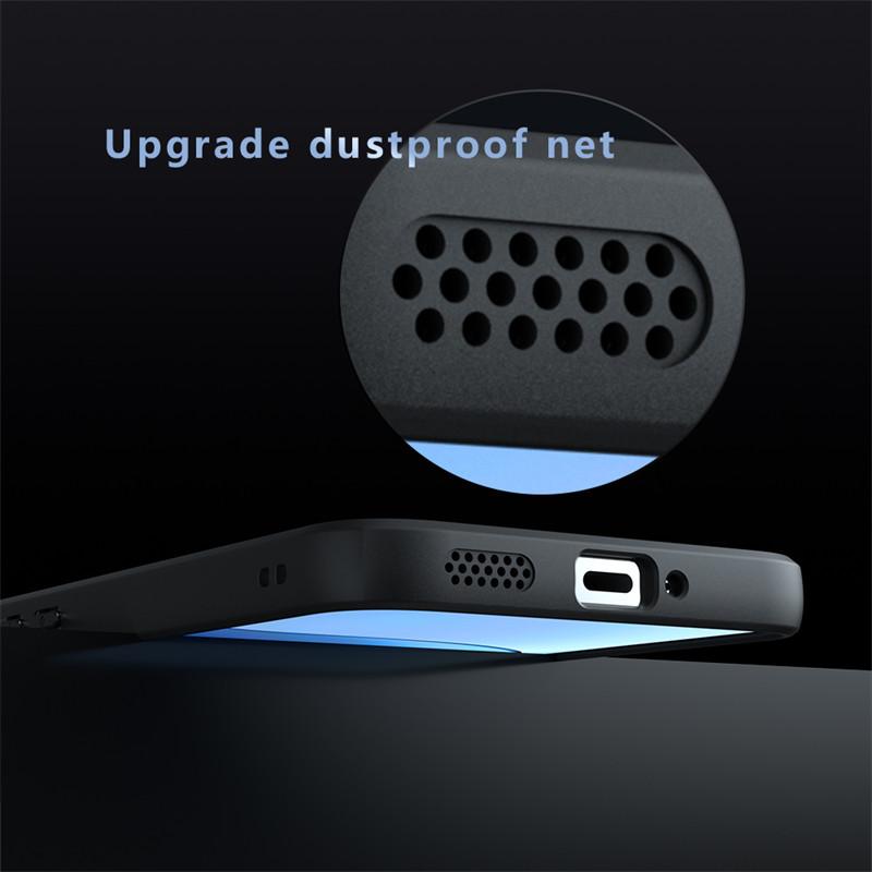 Para Capa Xiaomi Poco F7 Capa Poco F7 Moldura TPU Macia PC Fosco Durável Bumper Escudo Capas Protetoras para Telefone No Poco F7 Funda