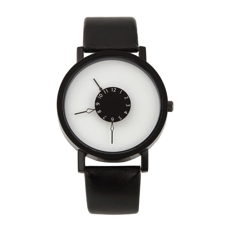 Personalized Inverted Pointer Watch Little Girl Student Watch Couple Watch Men'S Watch