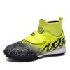 Children's football shoes men's shoes training students high-top new running sports Velcro girls artificial grass