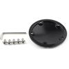 Timing Points Cover Motorcycle Domed Ignition Engine Cover for Harley Twin Cam Softail Dyna Touring 1999-2017, 5 Hole