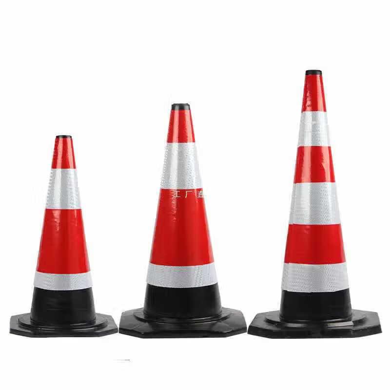 Reflective Rubber Traffic Cone