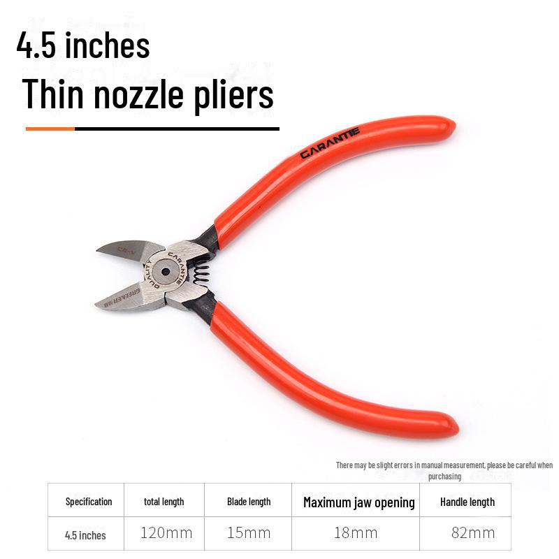 Green Forest 5" & 6" Nozzle & Scissors Mouth Pliers - Industrial Grade Electrical Tools