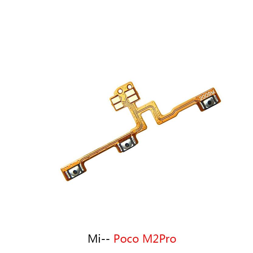Für Xiaomi Poco M2Pro M3 M3Pro M4 M4Pro M5S X2 X3 X4 X4Pro X5 X5Pro Power-Taste Lautstärke Flexkabel EinAus