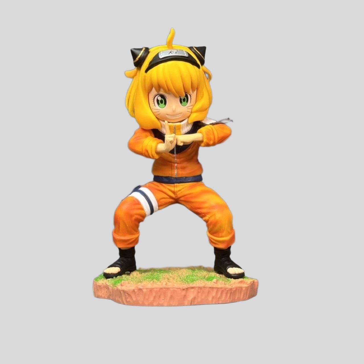 Spy x Family Anya COS Naruto Hand Seal Ornament Anime Figure