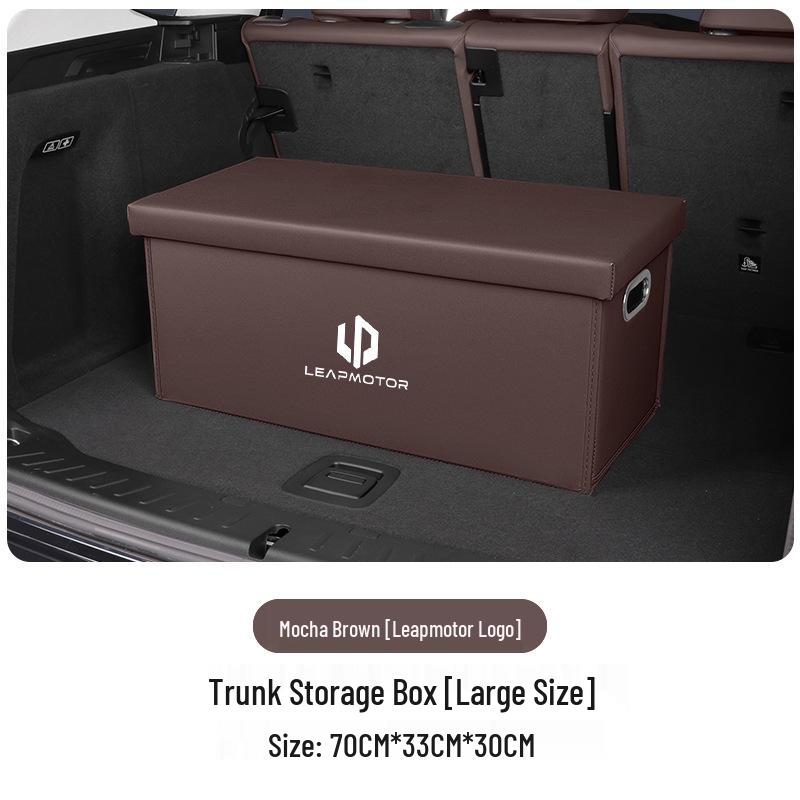 Compatible with Leapmotor C10 Trunk Storage Box B01/C11/C16/B10/T03C01 - Foldable Car Storage Box