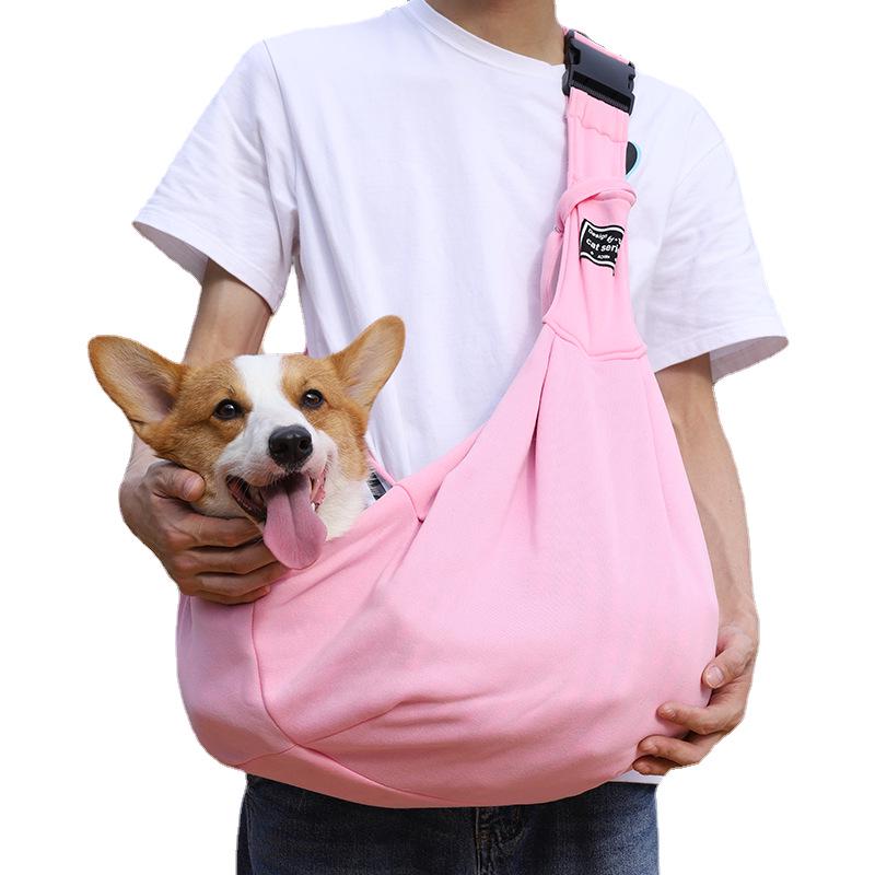 Nouveau sac à dos et sac à bandoulière pliable et respirant pour animaux de compagnie, pour chats et chiens