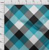 oneOone Cotton Flex Green Fabric Tartan Fabric For Sewing Printed Craft Fabric By The Yard 40 Inch