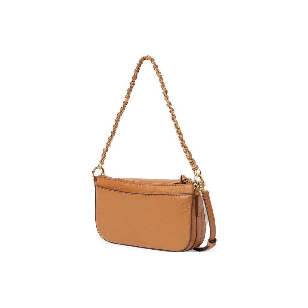 Michael Kors MK Jet Set Monogram Vintage Color Block Chain Leather 4-In-1 Shoulder Bag Women Bags Vanilla-White 32H0GT9C8L-VANILLA-ACRN