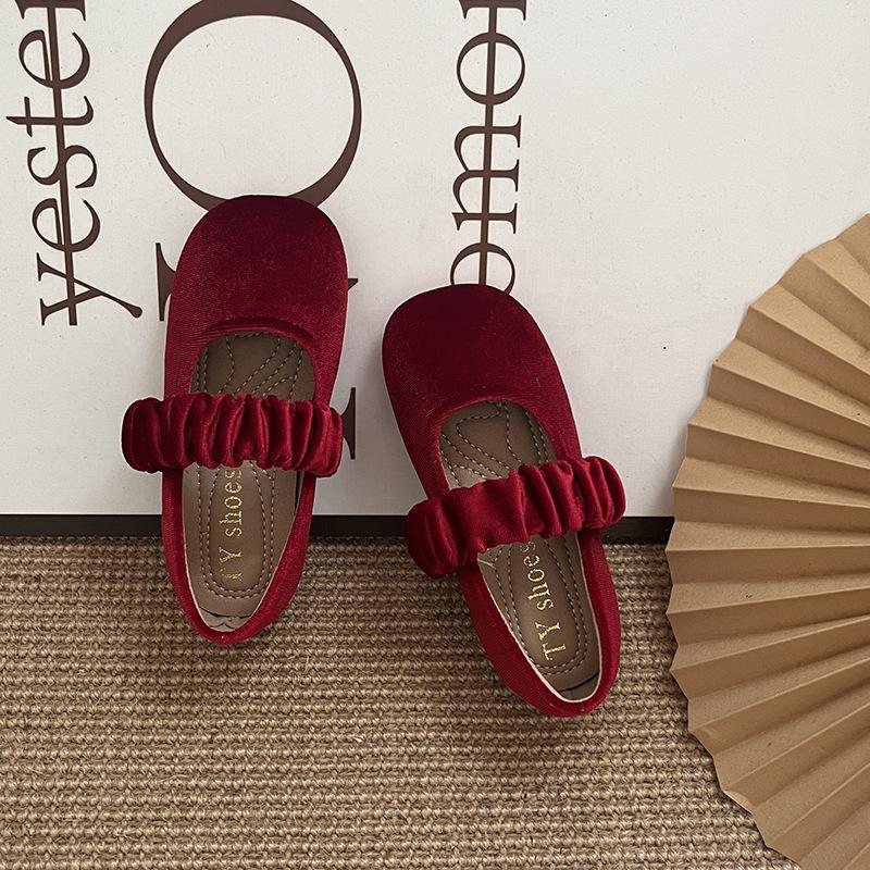 

Children s Flats Autumn New Fashion Slip on Girls Princess Shoes Lightweight Comfortable Soft Sole Outdoor Casual Shoes 24