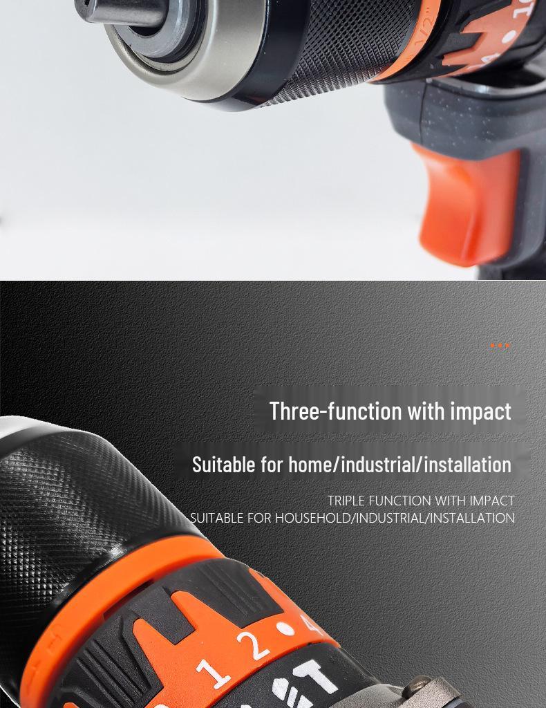 Customized Z65 Multi-functional Impact Hand Drill & Electric Screwdriver with Lithium Battery