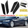 Black Fender Side Air Duct Molding Trims For BMW 540d xDrive Sedan G30 2018 2pcs