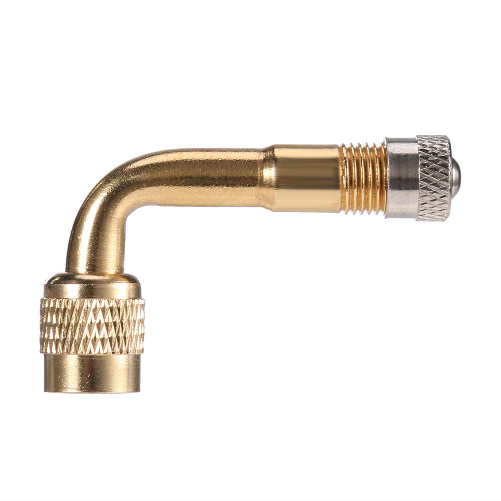 Brass Air Tyre Valve Cover Adapter Schrader Valve Stem with Extension for Car Motorcycle Outdoor Anti-resistance Parts
