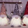 Christmas Pendant Eco-Friendly Glowing Gnome Doll Holiday Decoration  Christmas Drop Ornaments For Home Decoration
