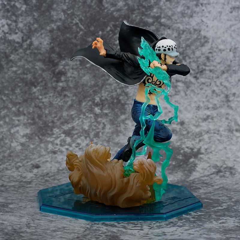 17CM Anime One Piece Bataille Féroce Trafalgar D. Action Figure Loi sur l'eau Jouets pour Adultes Enfants Japon Manga Cadeau Enfants Modèle Poupée