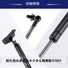 X AUTOHAUX Rear Rear Gate Back Door Rear Hatch Trunk Hydraulic Gas Gas Vehicle Inspection Replacement Support Part Numbers 63269FJ020 and Compatible