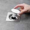 Kitchen and Bathroom Drain Seal with Magnetic Whale-Shaped Floor Drain