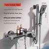 Bathtub Faucet with 3-Function Shower Set