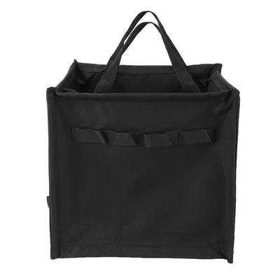 27L Camping Box Storage, Collapsible Outdoor Trash Can, Multifunctional Lightweight Practical Large Capacity Triangular Collapsible Trash Can