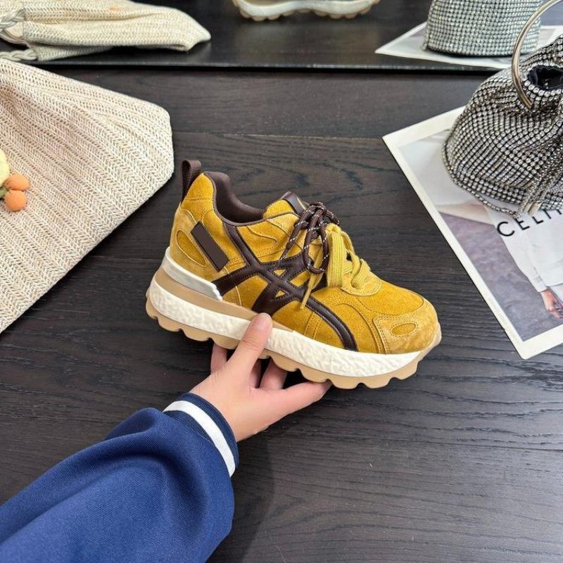 

Women s autumn new muffin sole small women s shoes casual versatile transport dad shoes 39