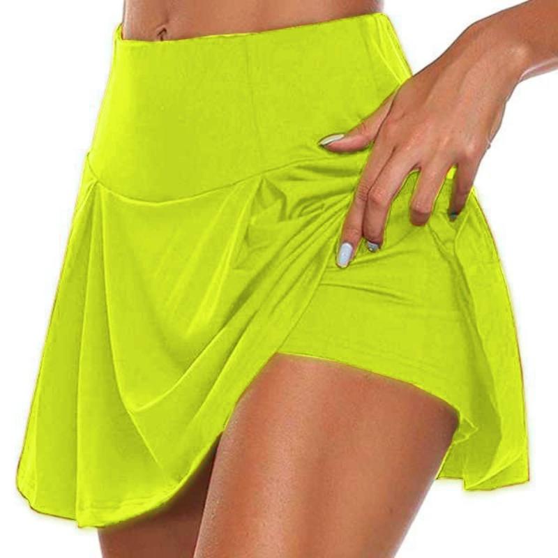 Summer Shorts for Women Solid Color Leggings for Women Skirt