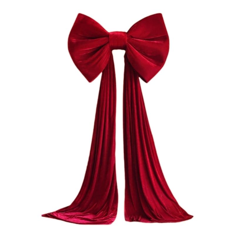 Large Red/Pink Plushie Bows Wedding Decoration Wall Decorating Ormanent For Event Planners Anniversary Celebration