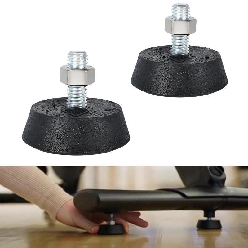Regulable Bed Risers With Nonslip Base Replacement Heavy Type Fitness Equipment Leveling Feet Pad For Furniture Legs