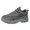 Men's Autumn Breathable Casual Work Shoes: Trendy, Thick-Soled, All-Match Sports Footwear