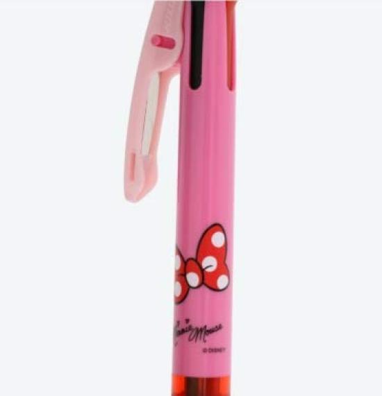 Disney Ballpoint Pen 3 Colors Minnie Stationery Tokyo Disney Resort TDR JETSTREAM (Jetstream) (Black, Red, Blue) (Minnie Mouse)