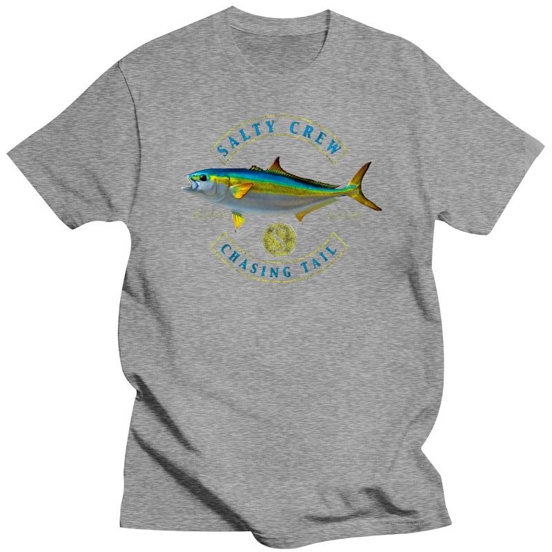 Cotton teeshirt fashion t shirts Men T-shirt Salty Crew T Shirt funny novelty tshirt women male short sleeve casual tops 4XL