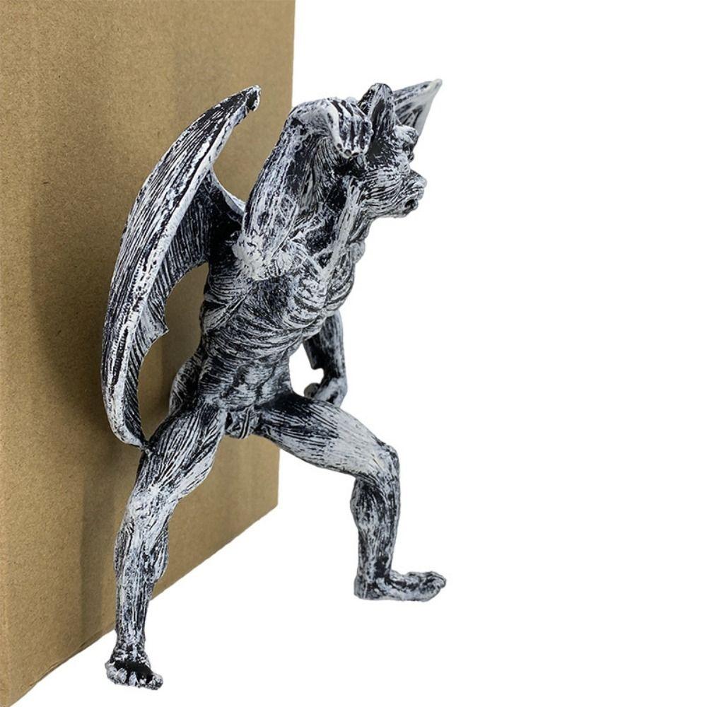 Gothic Devil Angel Figurines Resin Witch Ghost Ornaments  Holiday Party Decoration