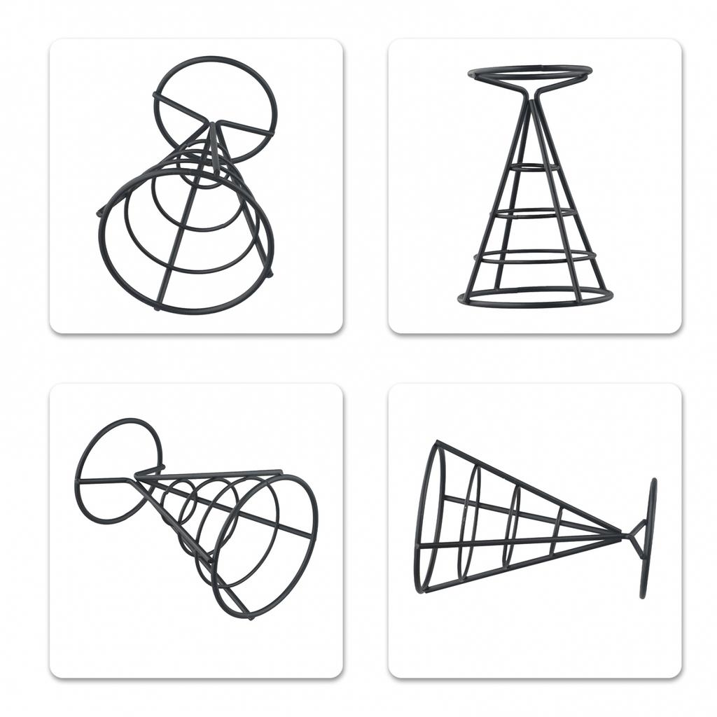 Drahtkorb Pommeskorb Kreativer Pommeskorb