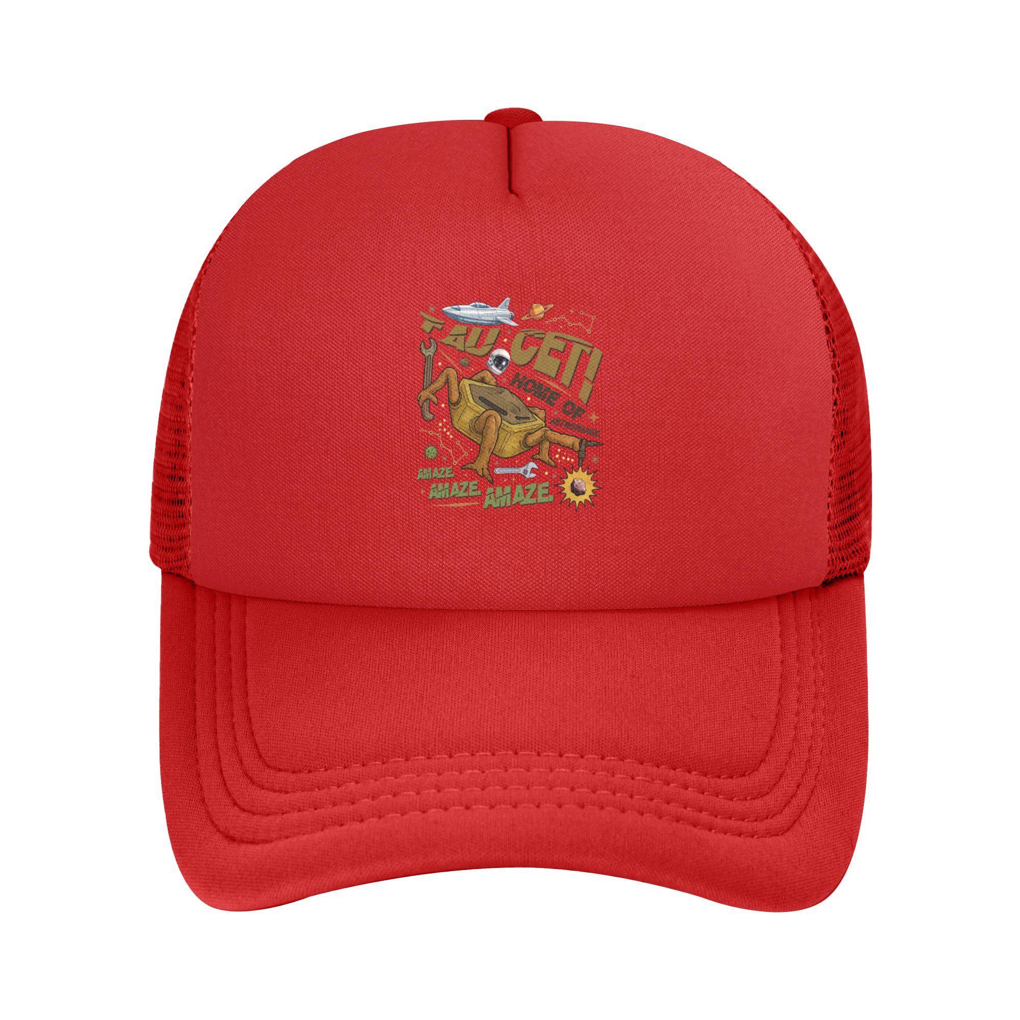 Adult Project Hail Mary Trucker Hat Hip-Hop Mesh Baseball Cap Snapback Caps  Hats Trucker Hat Adjustable Sun Hats Spring One Size